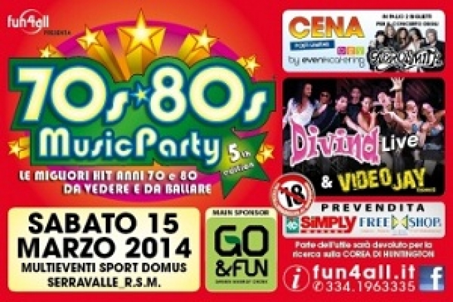 70s 80s Music Party San Marino