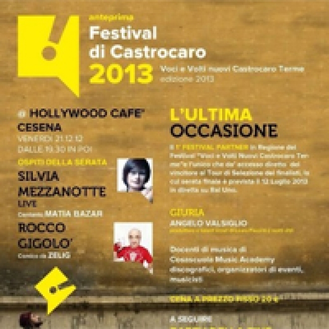 Anteprima Festival di Castrocaro