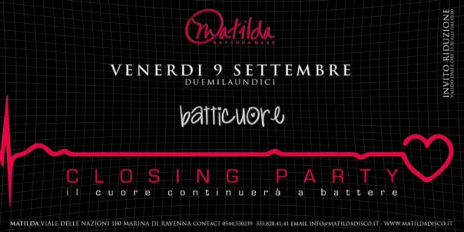 Closing Party Matilda Disco