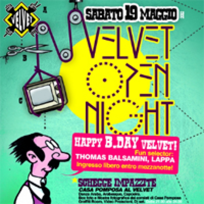 Compleanno Velvet Open Night