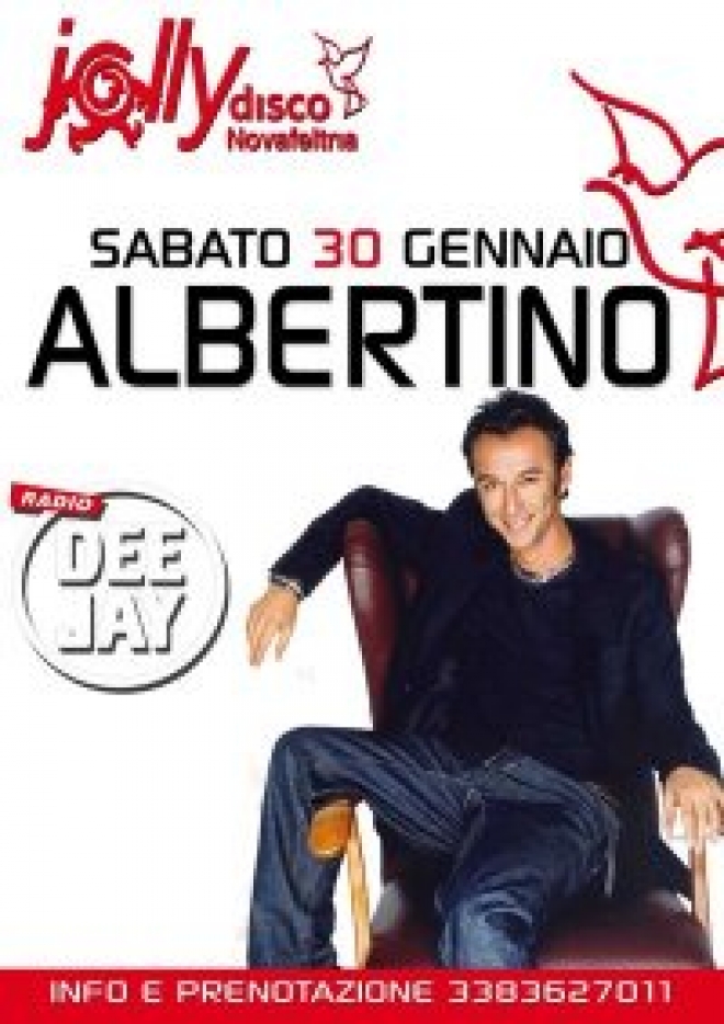 Dj Albertino al Jolly Disco