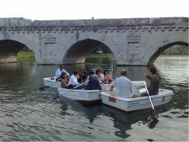 Escursione Barca Ponte Tiberio a Rimini