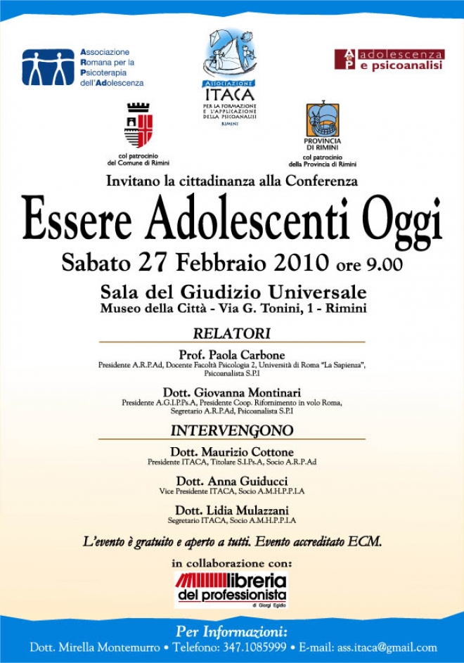 Essere Adolescenti Oggi