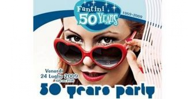 Fantini Club Party Anniversario 50 anni