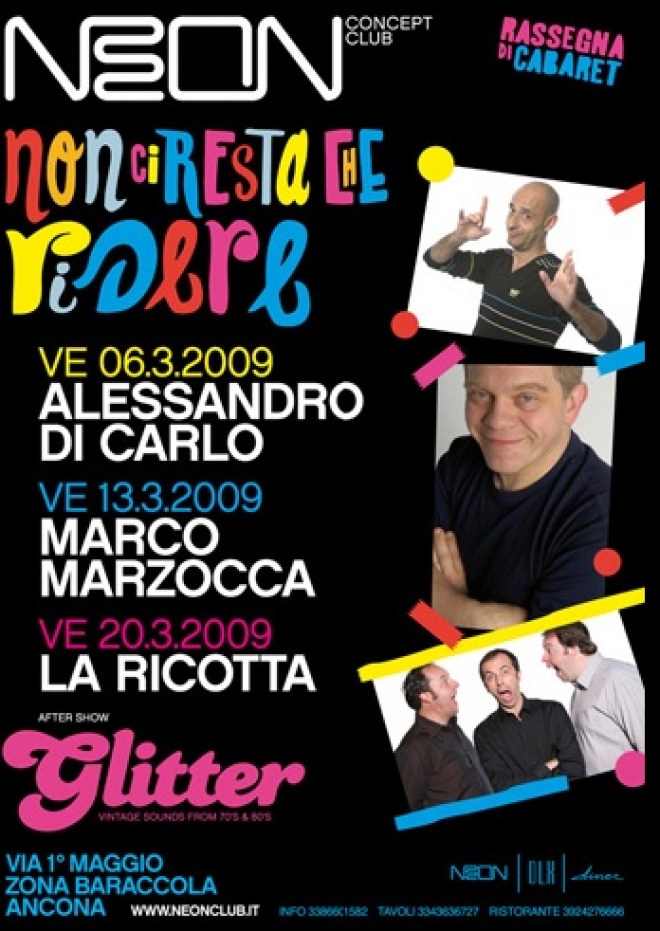 Filippino Zelig Marco Marzocca al Neon Concept Club