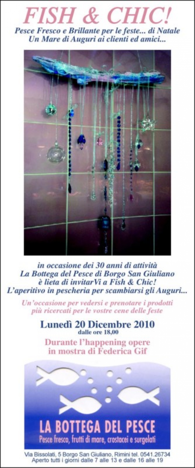 Fish e Chic Aperitivo Di Natale Rimini