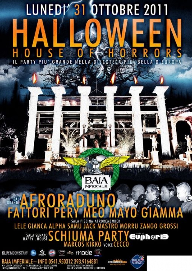 Halloween Baia Imperiale Riccione 