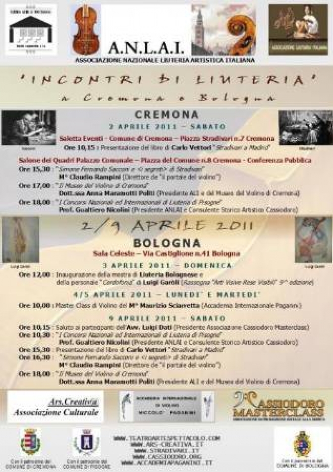 Incontri Liuteria Bologna