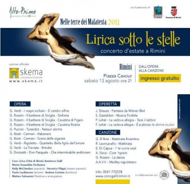 Lirica Sotto Le Stelle Rimini