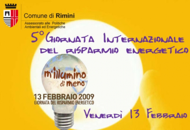 M'illumino di Meno Rimini