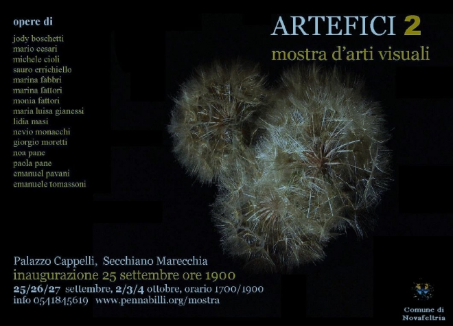 Mostra Arti Visuali Artefici 2 a Novafeltria