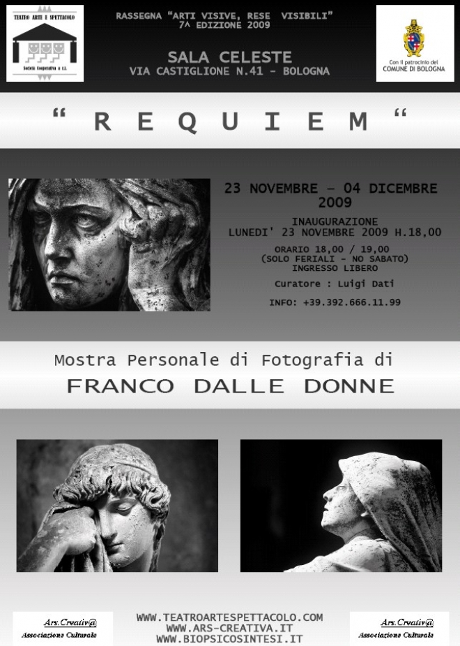 Mostra Requiem Franco Dalle Donne