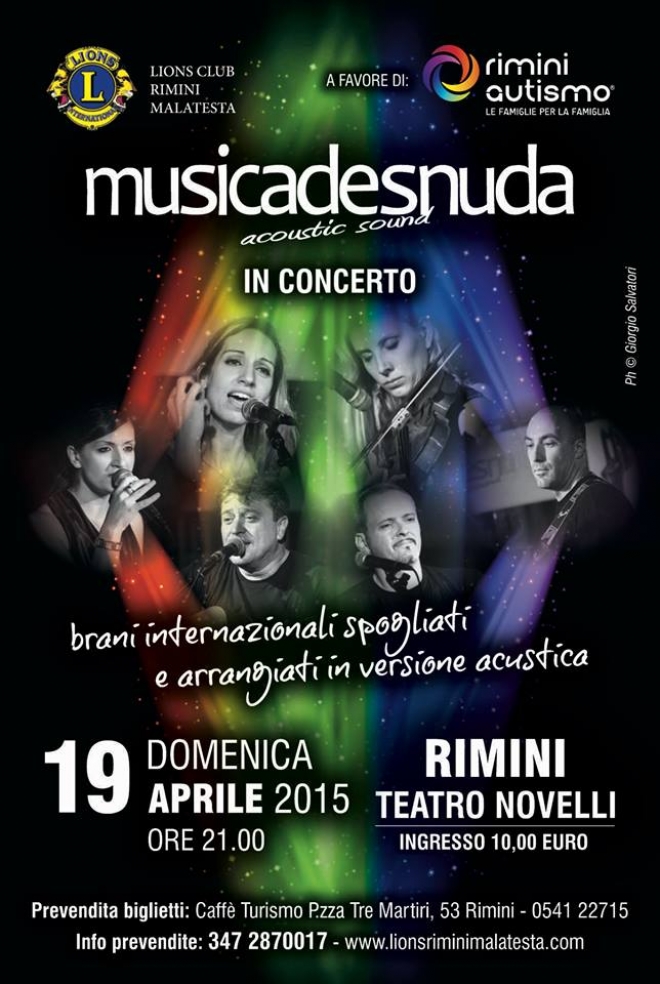 Musicadesnuda al Teatro Novelli di Rimini