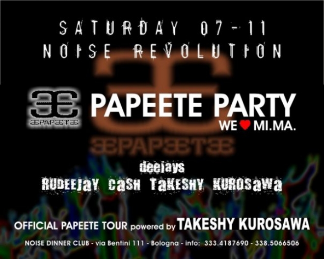 Papeete Tour Noise Revolution