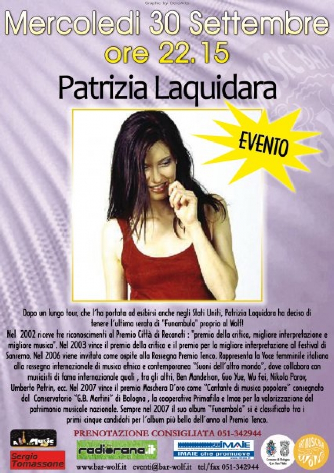 Concerto Patrizia Laquidara