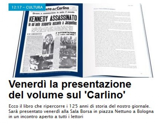 Presentazione Volume Sul Carlino