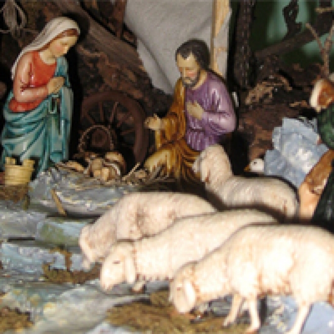 Presepe Artigianale Alberto Minelli Rimini