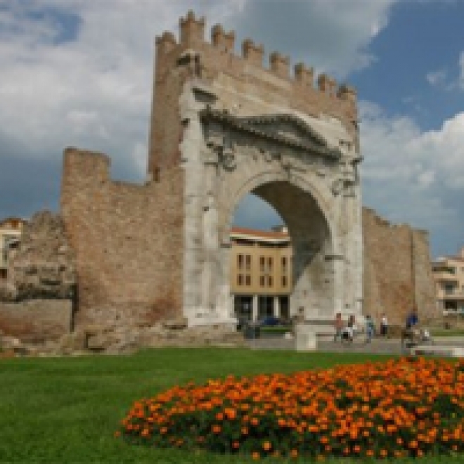 Presepe Rimini Arco di Augusto