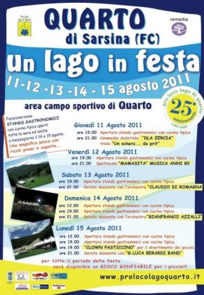 Quarto Un Lago In Festa