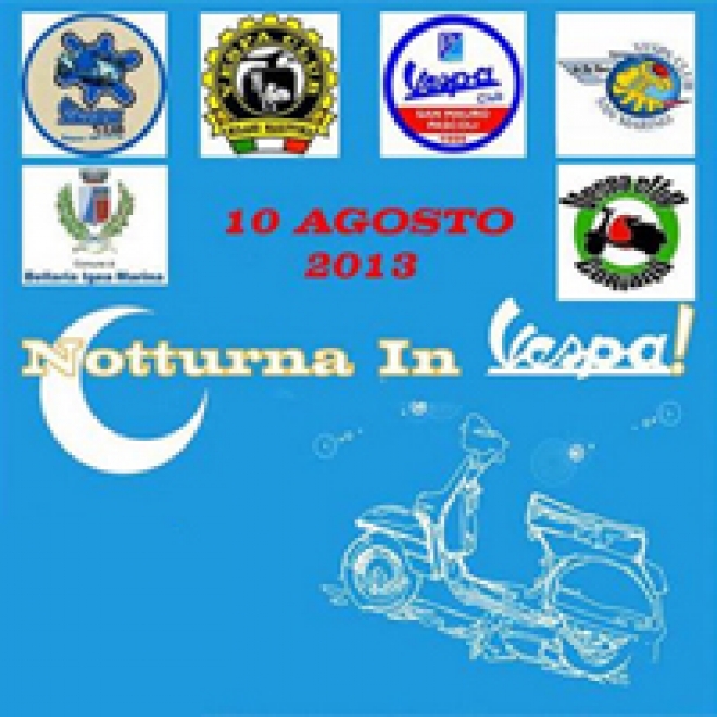 Raduno Notturna in Vespa