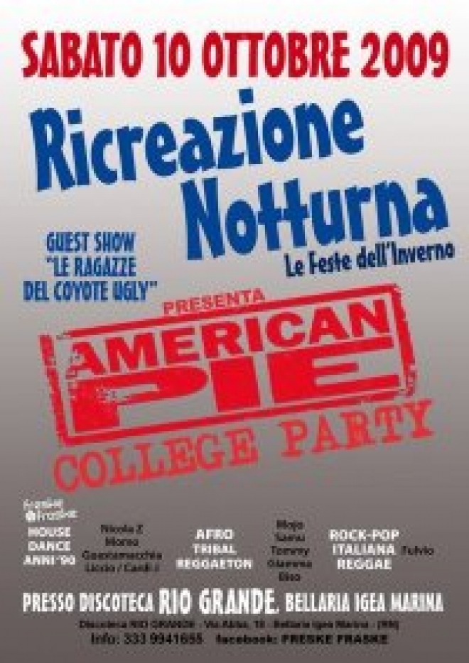 RICREAZIONE NOTTURNA 