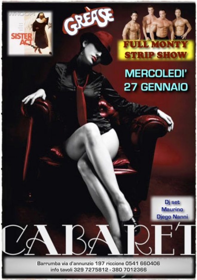 Serata Musical Cabaret Barrumba Riccione