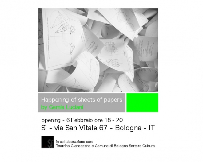 Happening Of Sheets Papers di Gemis Luciani