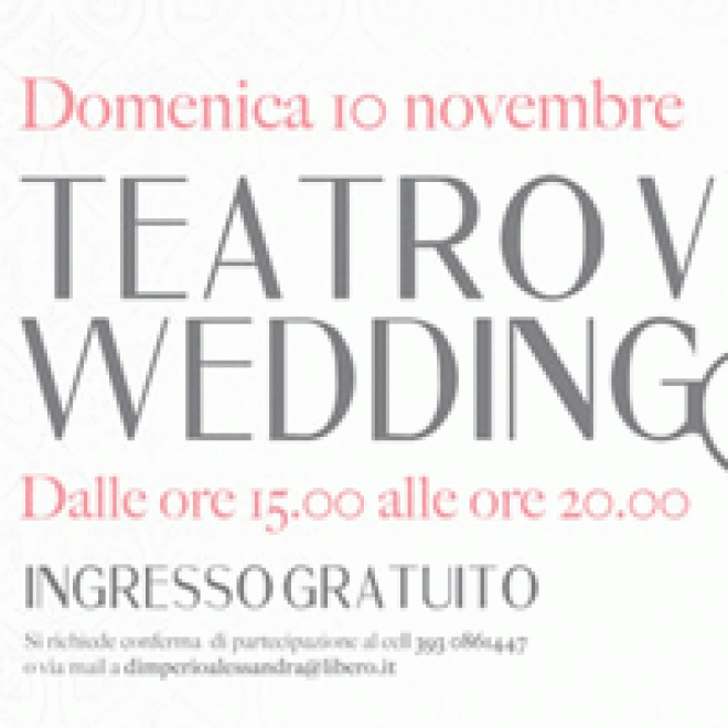 Teatro Verdi Wedding