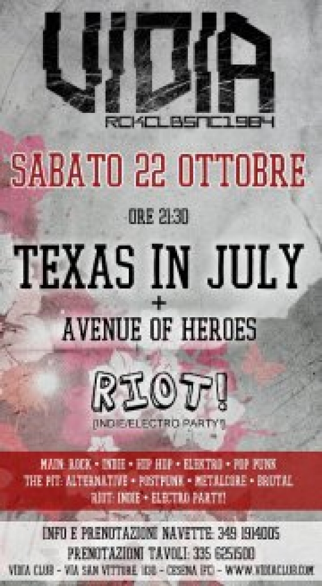 Texas In July e Electro Party Riot 