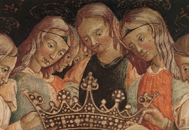 Madonna col Bambino e santi di Paolo Bontulli