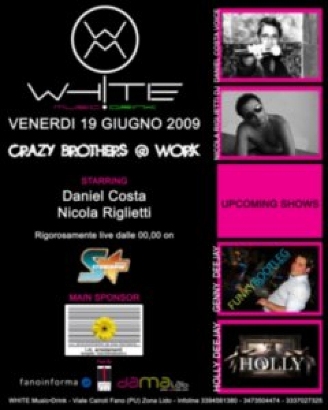 White Music Drink Lido Fano