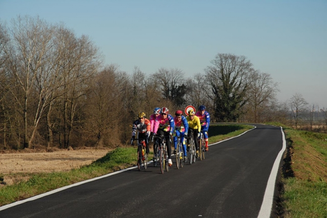 A Fusignano trebbo in bicicletta