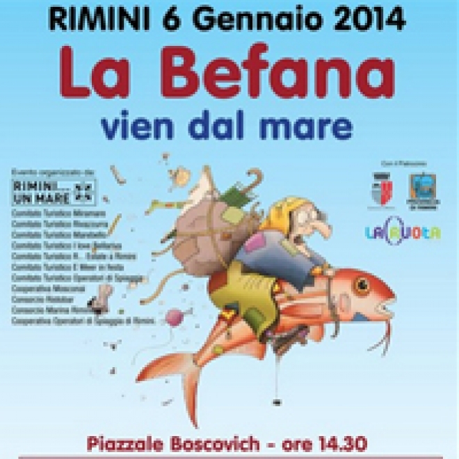 A Rimini La Befana Viene Dal Mare