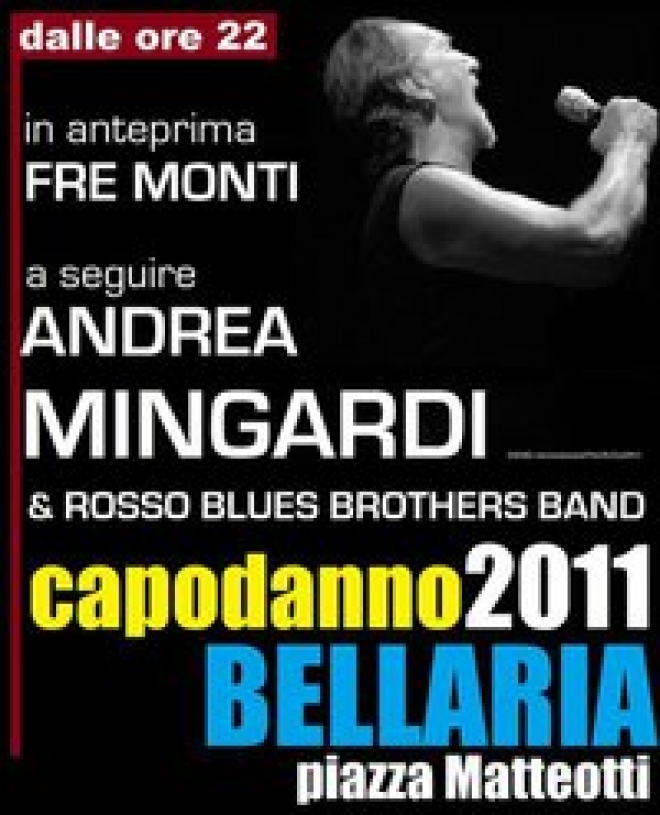 ANDREA MINGARDI e Rosso Blues Brothers Band + Fre Monti