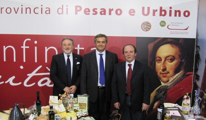 Provincia e Terre Rossini e Raffaello all' Artigiano in Fiera