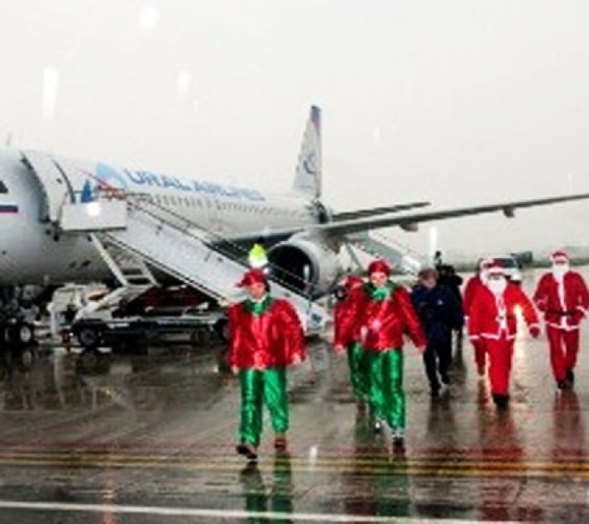 Babbo Natale Volo Mosca Rimini