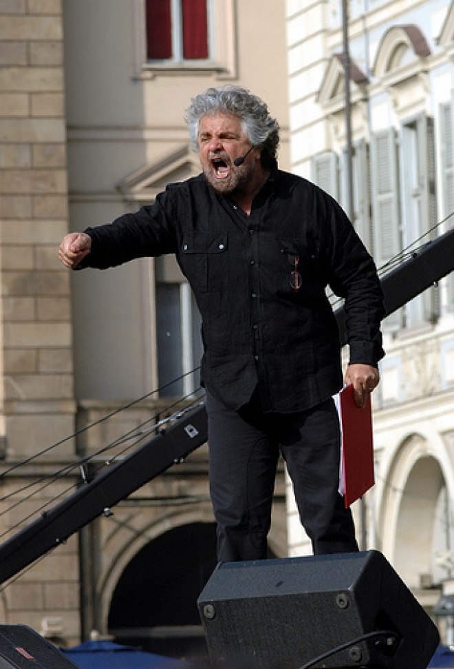 Beppe Grillo a Cattolica