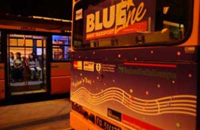 Bus Blu Line Capodanno