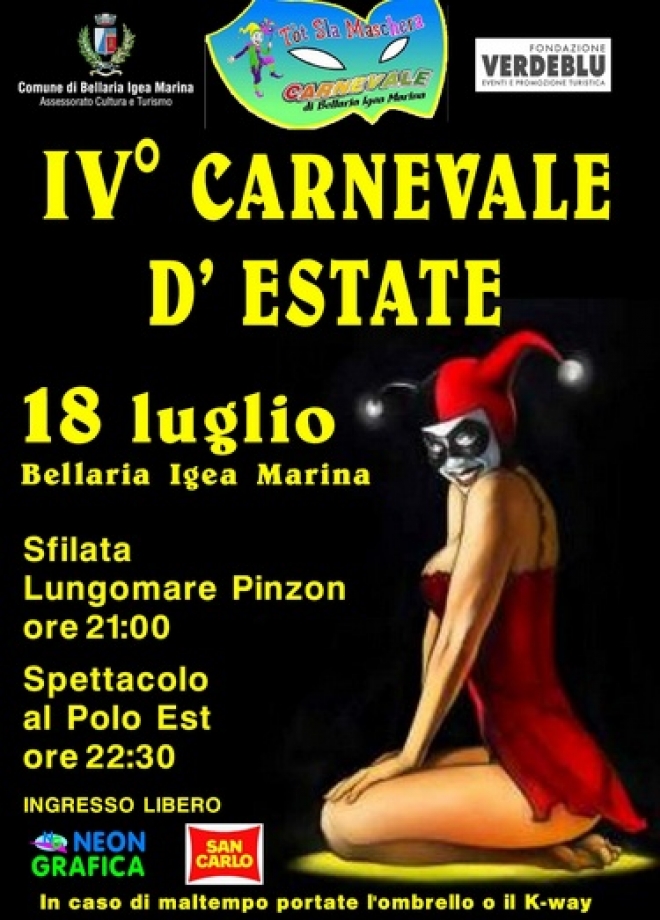 Carnevale Estate Bellaria 2013