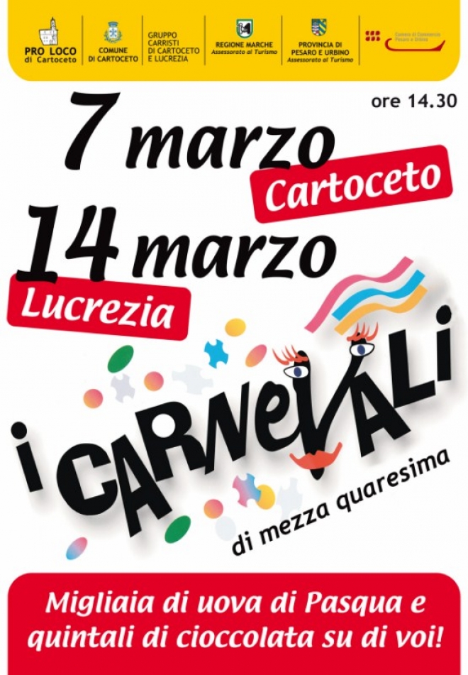 Carnevale Mezza Quaresima Cartoceto