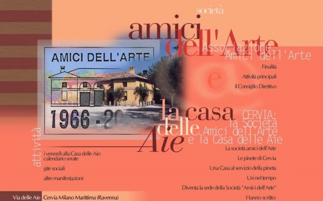 Cartellone Amici Dell'Arte di Cervia