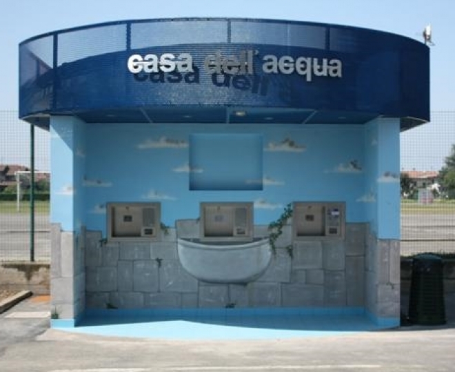 Casa dell'acqua a Cesenatico