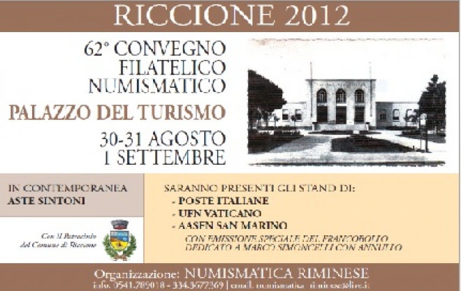 Convegno Filatelico 2012 Riccione