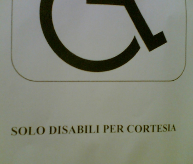 Disabili viaggiano gratis