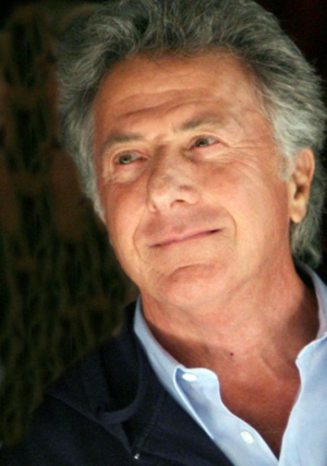 Dustin Hoffman a Urbino per lo spot per la Regione Marche