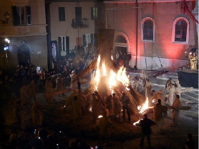 Falò San Giuseppe 2011