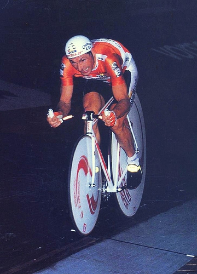 Francesco Moser a Santarcangelo