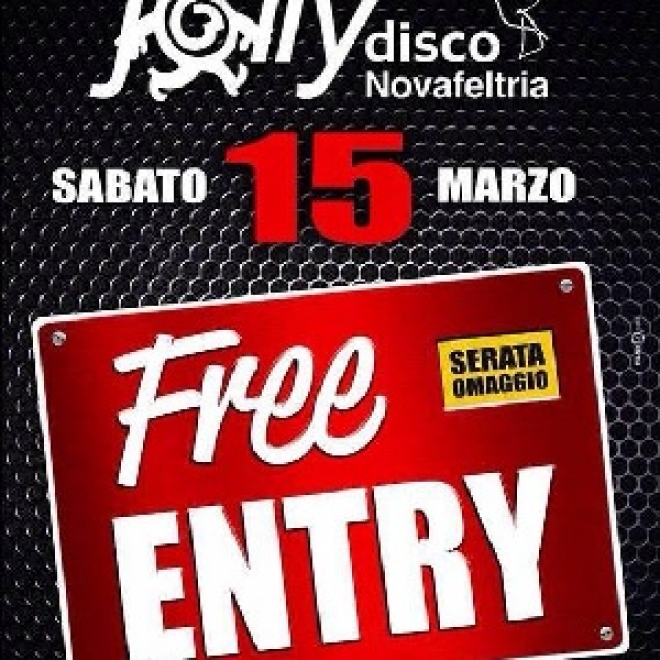 Free Entry Jolly Disco