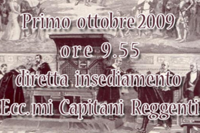 Insediamento Capitani Reggenti San Marino