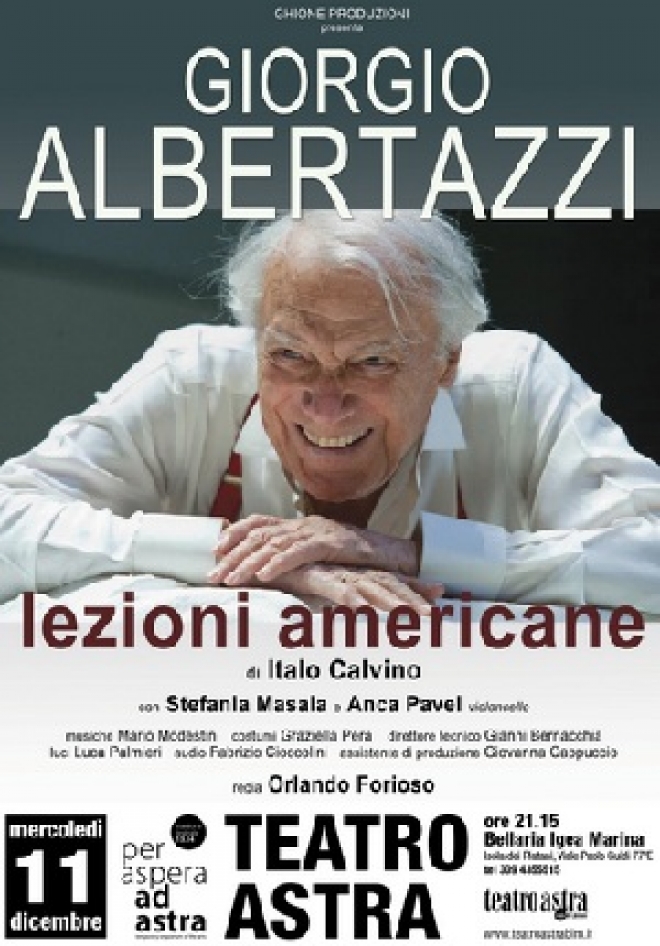 Lezioni Americane Teatro Astra Bellaria